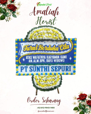 Papan Bunga Duka di Selupu Rejang