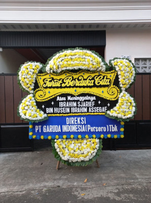 Papan Bunga Duka di Selupu Rejang