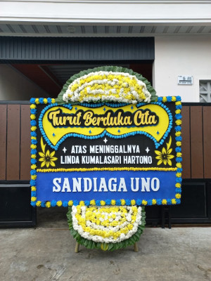 Papan Bunga Duka di Selupu Rejang