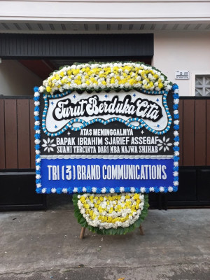 Papan Bunga Duka di Selupu Rejang